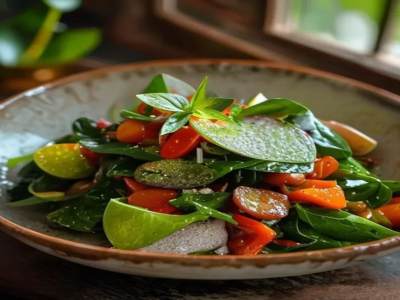 Pad pak boong — receta de cocina Tailandesa