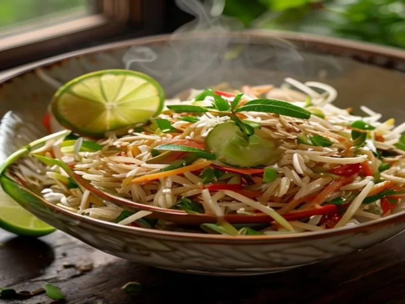 Pad see ew — receta de cocina Tailandesa