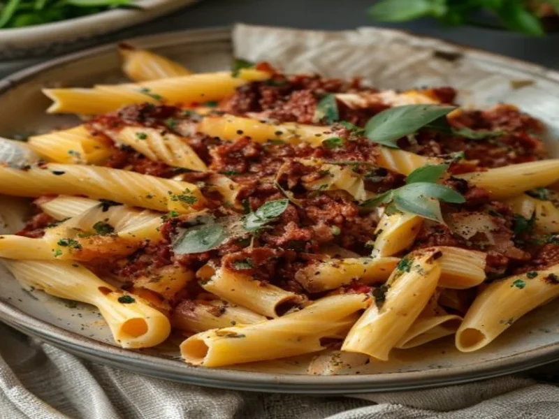 Pâtes Forno — receta de cocina italien