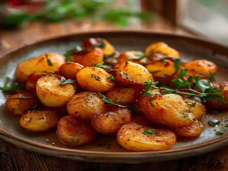 Patatas bravas air fryer — receta de cocina Mediterránea