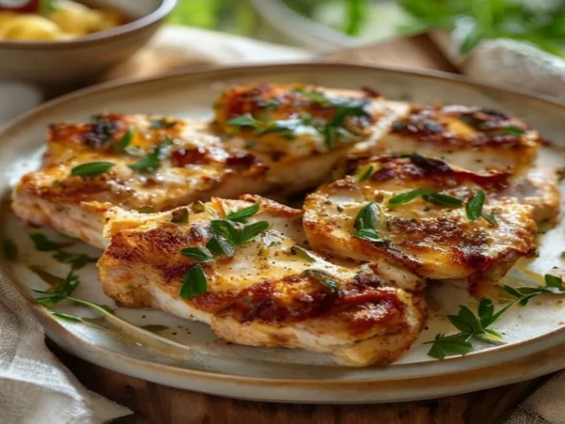 Chicken Parmigiana — receta de cocina Italian