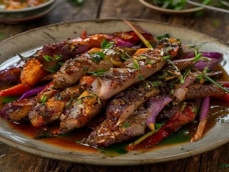 Chicken al Pastor — receta de cocina Mexican