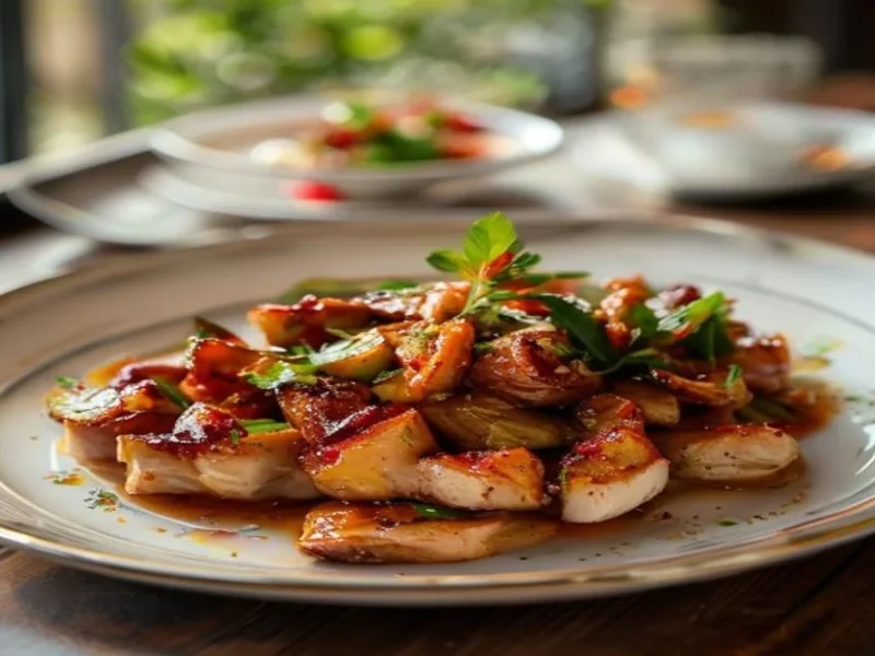 General Tso's Chicken — receta de cocina International