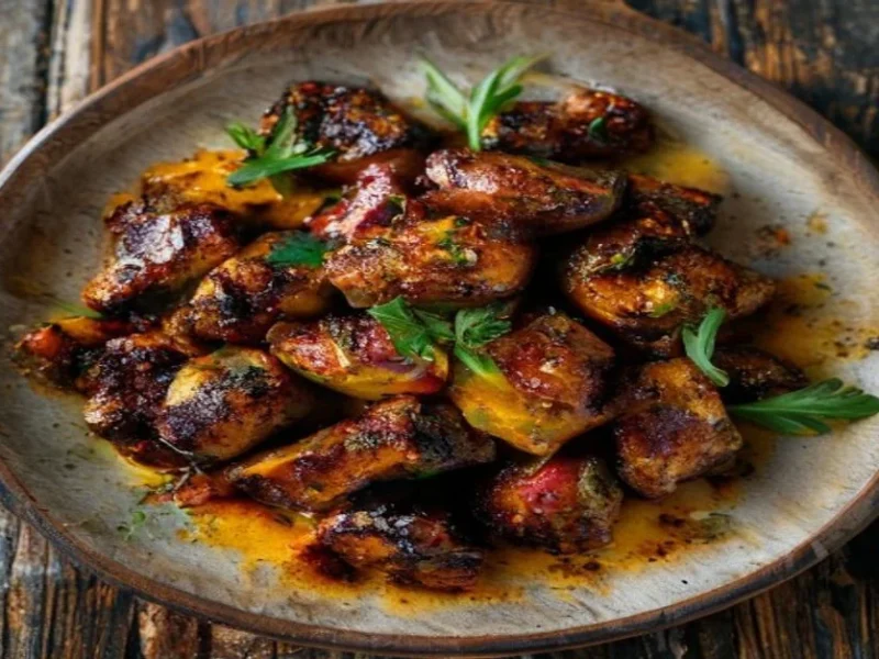 Pollo Jerk — receta de cocina Latina