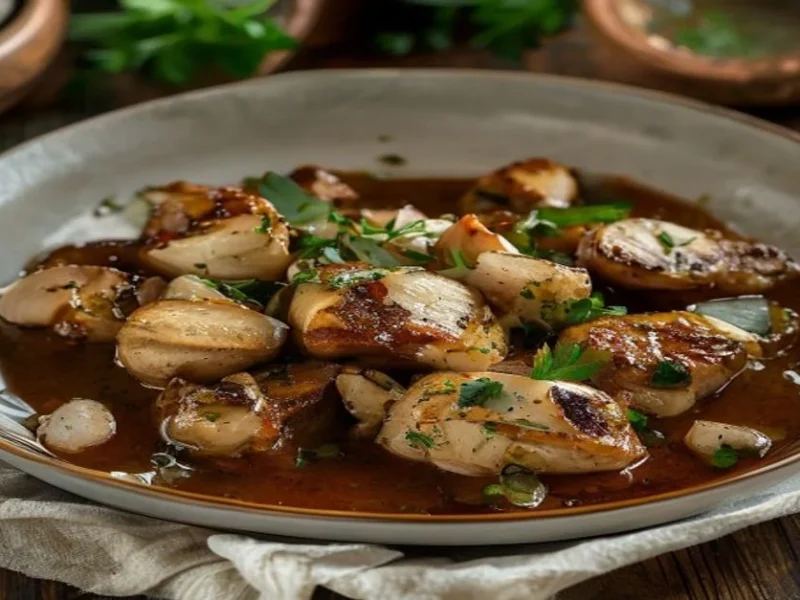 Chicken Marsala — receta de cocina Italian