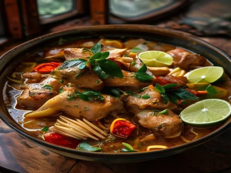 Massaman Chicken — receta de cocina Thai