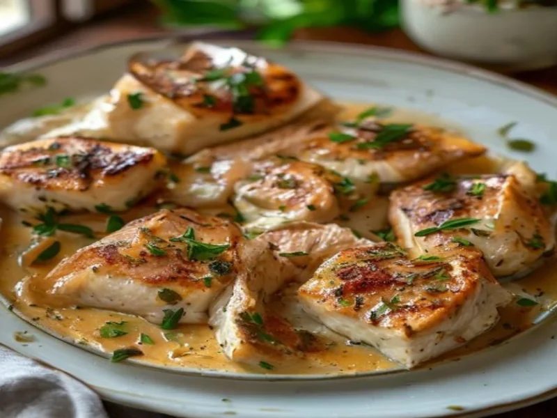 Piccata Chicken — receta de cocina Italian