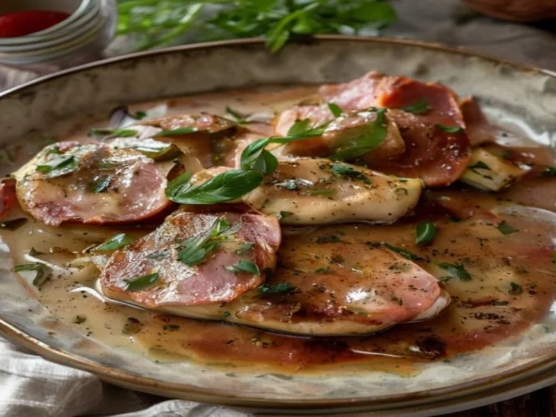 Pollo Saltimbocca — receta de cocina Italiana