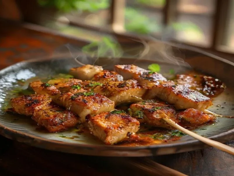 Pollo Satay — receta de cocina Asiática
