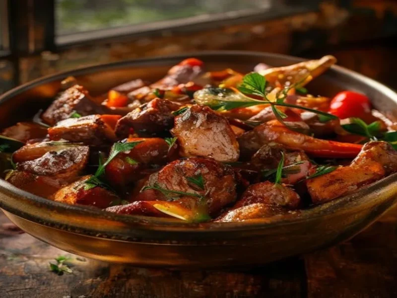 Pollo Vindaloo — receta de cocina India