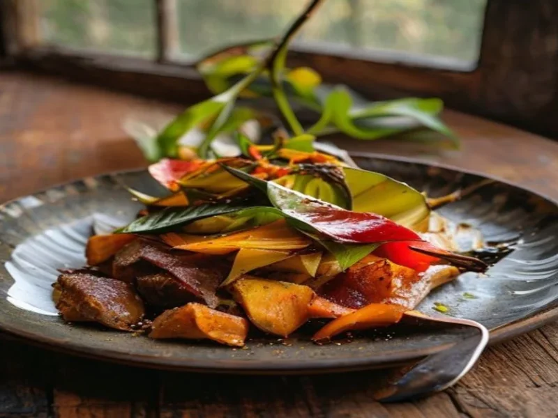 Pondu (Saka Saka) — receta de cocina Internacional