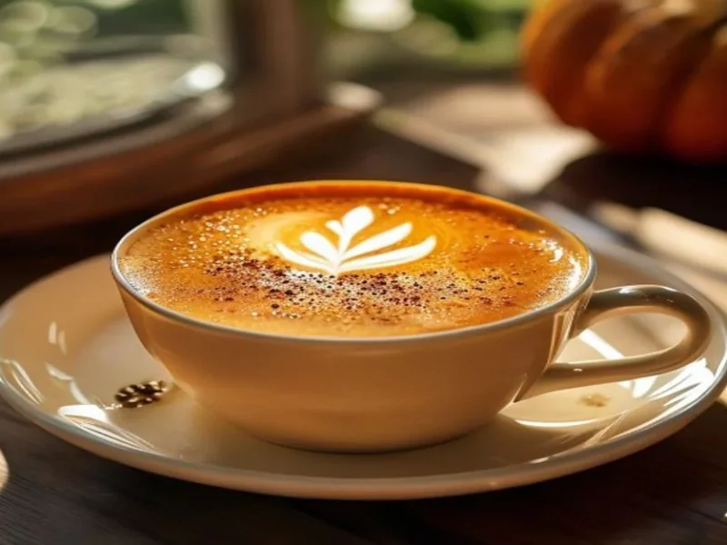 Pumpkin spice latte — receta de cocina Internacional