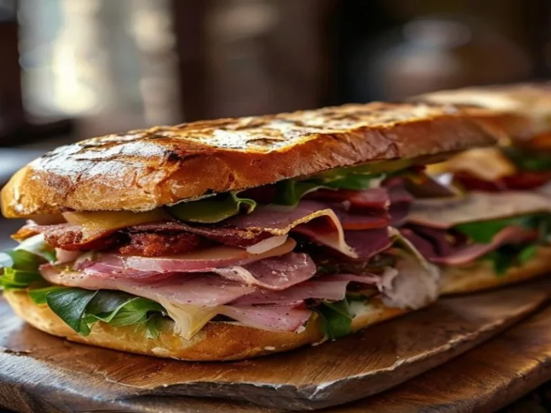 Reuben sandwich casero — receta de cocina Internacional