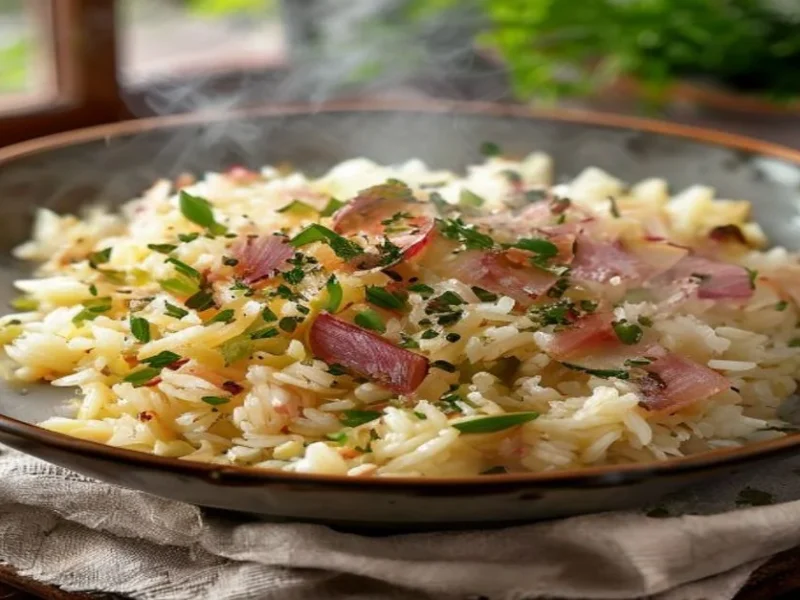 Radicchio Risotto — receta de cocina Italian
