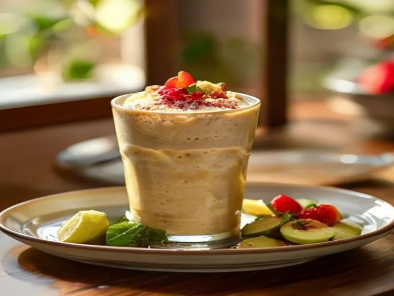 Smoothie aux protéines virales TikTok — receta de cocina International
