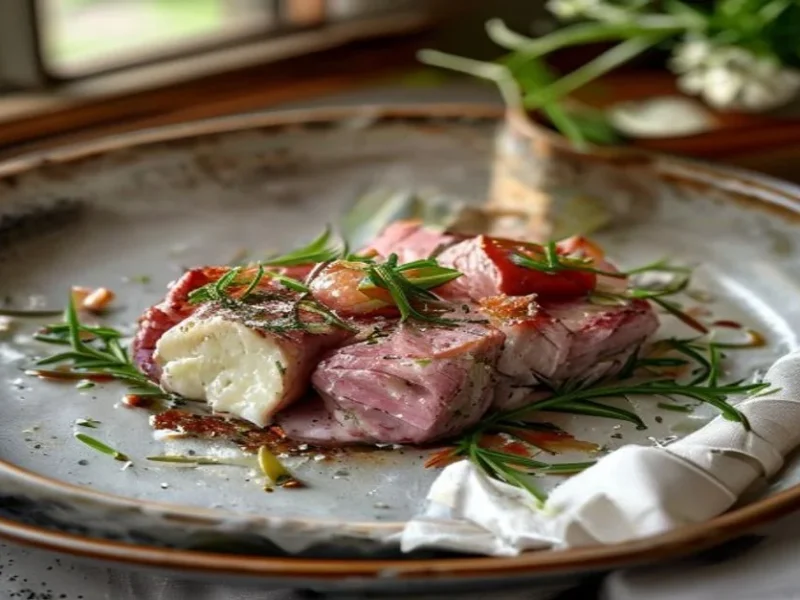 Surlonge au Roquefort — receta de cocina méditerranéen