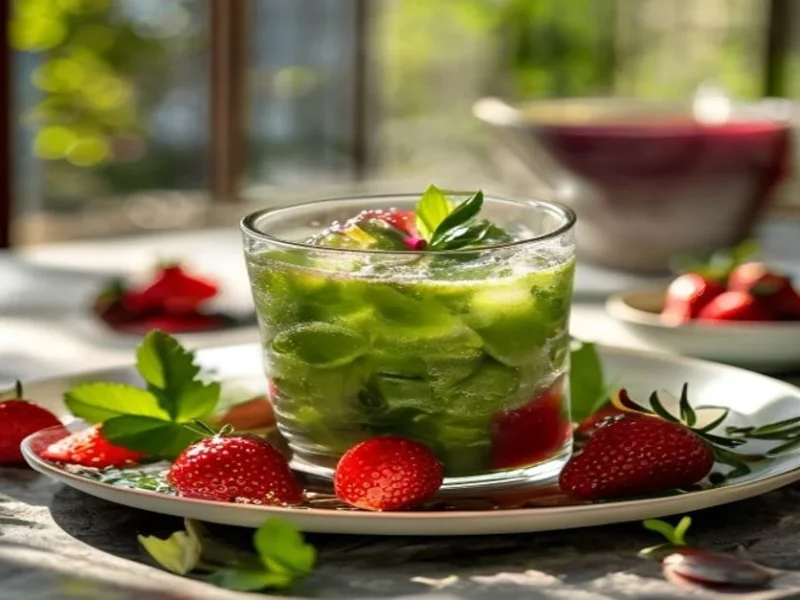Strawberry acai refresher — receta de cocina Internacional