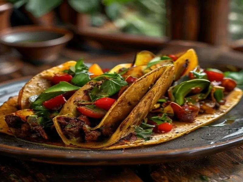 Tacos de barbacoa de res — receta de cocina Mexicana