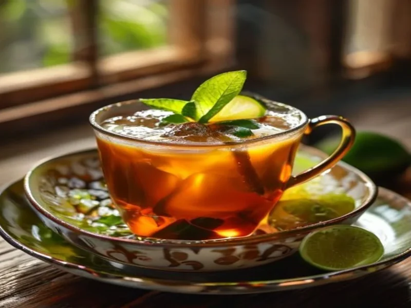 Thai iced tea — receta de cocina Tailandesa