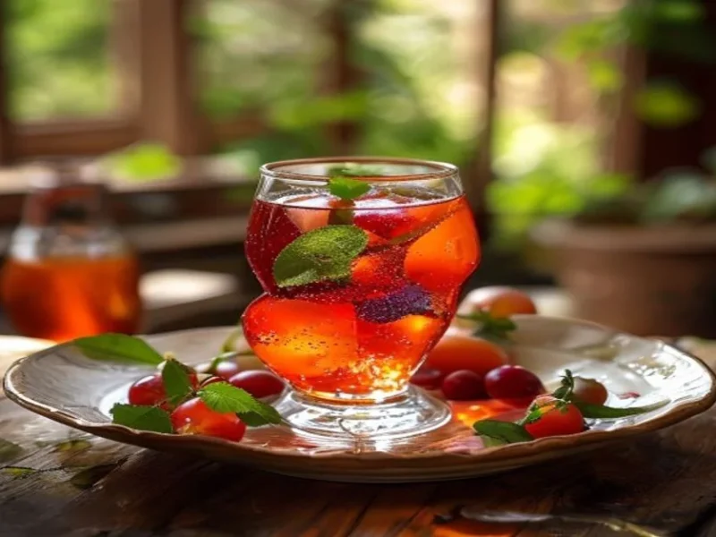 Tinto de verano casero — receta de cocina Mediterránea