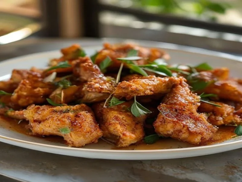 Tiras de pollo crujientes air fryer — receta de cocina Internacional