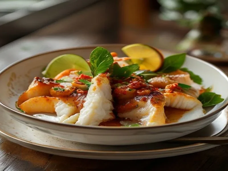 Tod man pla pasteles de pescado tailandeses — receta de cocina Tailandesa