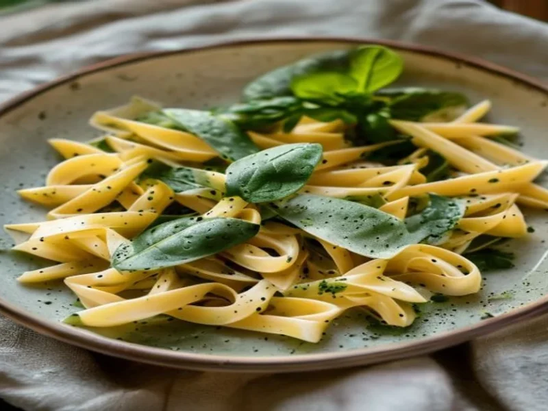 Trofie al Pesto — receta de cocina Italiana