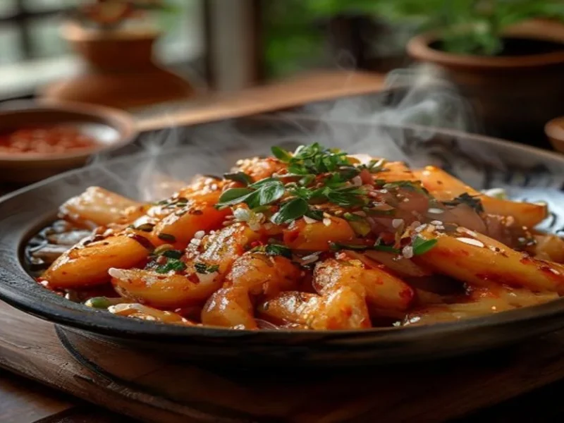 Tteokbokki — receta de cocina Asiática