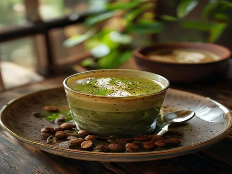 Yerba mate latte — receta de cocina Latina